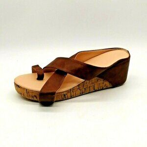 Womens Cross Strap Toe Wrap Slide‎ Platform Sandal EUR 41 NEW